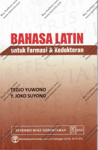 Image of Bahasa Latin Untuk Farmasi & Kedokteran