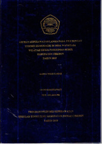 Image of ASUHAN KEPERAWATAN LANSIA PADA TN.S DENGAN STROKE HEMORAGIK DI DESA WANAYASA WILAYAH KERJA PUSKESMAS BEBER KABUPATEN CIREBON TAHUN 2019