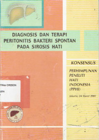 Image of Diagnosis dan terapi peritonitis bakteri spontan pada sirosis hati