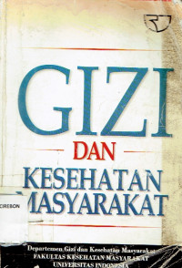 Image of GIZI DAN KESEHATAN MASYARAKAT