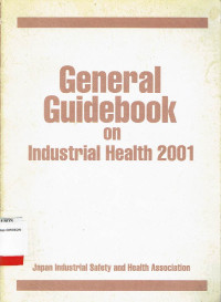 Image of General Guidebook on Industrial Health 2001