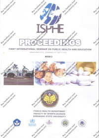 Image of Proceedings First International Seminar on Health and education Book 2 .Sept 2014