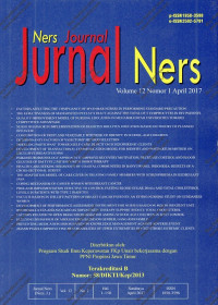 Image of Jurnal Ners Volume 12 Nomor 1 April 2017