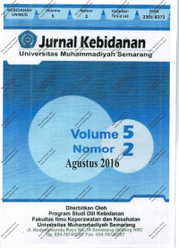 Image of Jurnal Kebidanan Volume 5 Nomor 2 Agustus 2016
