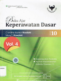 Image of Buku Ajar Keperatawan Dasar Vol 4
