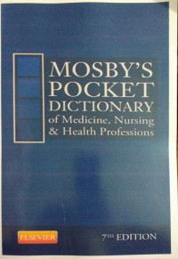 Image of Mosby's Pocket Dictionary