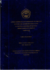 Image of ASUHAN KEPERAWATAN LANSIA PADA NY.S DENGAN RHEUMATOID ARTHRITIS DI DESA CIAWI GAJAH WILAYAH KERJA PUSKESMAS BEBER KABUPATEN CIREBON TAHUN 2019