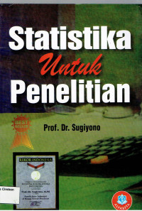 Image of STATISTIKA UNTUK PENELITIAN