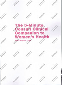 Image of The 5 Minute Consult Clinical Companion to Women's Health