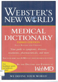 Image of WEBSTER 'S NEW WORLD MEDICAL DICTIONARY