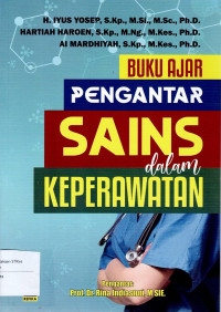 Image of BUKU AJAR PENGANTAR SAINS DALAM KEPERAWATAN