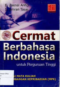 Image of Cermat berbahasa Indonesia Untuk Perguruan Tinggi