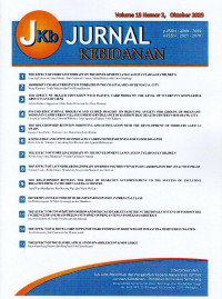 Image of Jkb JURNAL KEBIDANAN Volume 13 Nomor 2, OCTOBER 2023