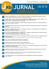 Image of JKB JURNAL KEBIDANAN VOLUME 15 NOMOR 1 APRIL 2025