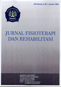 Image of JURNAL FISIOTERAPI DAN REHABILITASI VOLUME 4,NO 1 JANUARI 2020