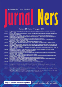 Image of JURNAL NERS VOLUME 20 ISSUE 3 AGUST 2025