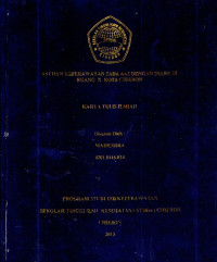 Image of ASUHAN KEPERAWATAN PADA AN.I DENGAN DIARE DI RUANG X KOTA CIREBON