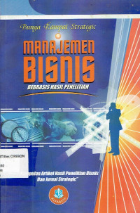 Image of Manajemen Bisnis Berbasis hasil penelitian