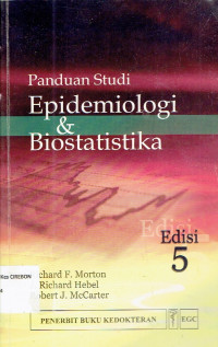 Image of panduan epidemiologi & biostastika