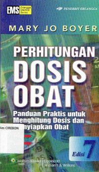 Image of Perhitungan dosis obat