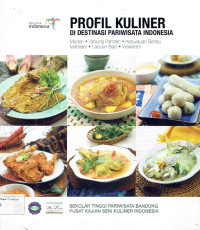 Image of PROFIL KULINER DI DESTINASI PARIWISATA INDONESIA