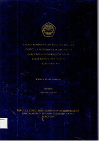 Image of ASUHAN KEPERAWATAN PADA TN.S DENGAN GANGGUAN SKIZOFRENIA DI DESA CIAWI GAJAH WILAYAH KERJA PUSKESMAS BEBER KABUPATEN CIREBON TAHUN 2019